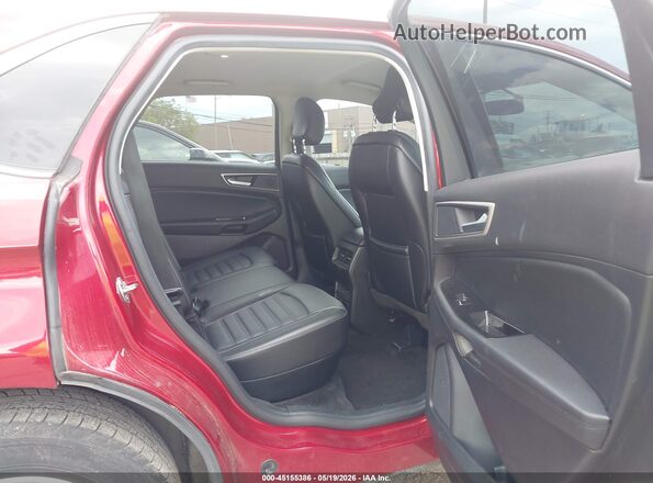 2FMPK4J98JBC01296 2018 FORD EDGE Красный Вид наклейки с VIN-кодом