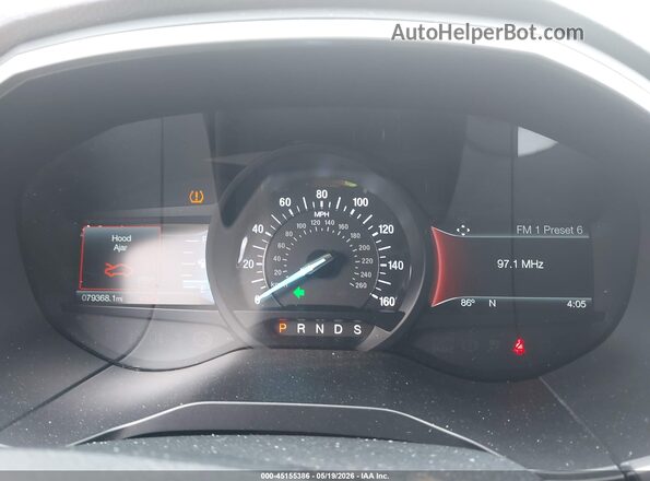 2FMPK4J98JBC01296 2018 FORD EDGE Красный Вид задних сидений