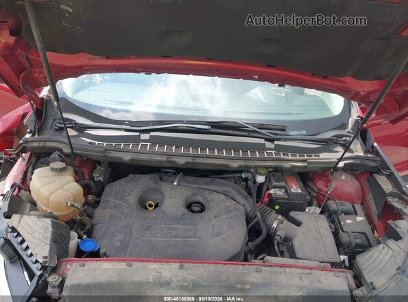 2FMPK4J98JBC01296 2018 FORD EDGE Красный Вид сзади