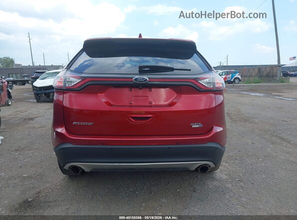 2FMPK4J98JBC01296 2018 FORD EDGE Красный 