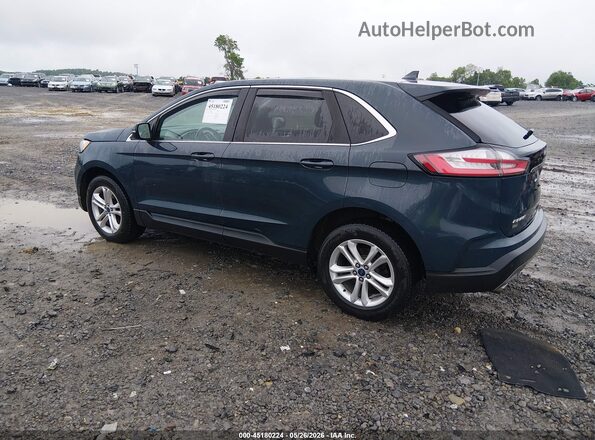 2FMPK4J98KBB60251 2019 FORD EDGE Blue Tył lewy