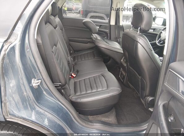 2FMPK4J98KBB60251 2019 FORD EDGE Blue Widok naklejki z numerem VIN