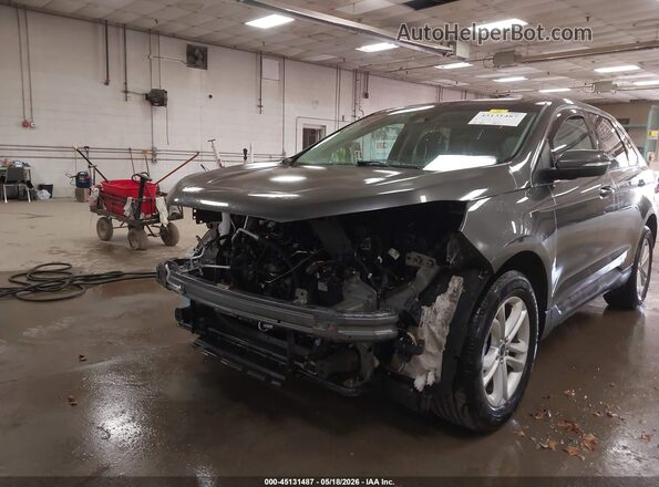 2FMPK4J98KBC42304 2019 FORD EDGE Серый Вид спереди