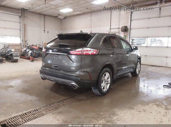 2FMPK4J98KBC42304 2019 FORD EDGE Серый Задняя правая четверть