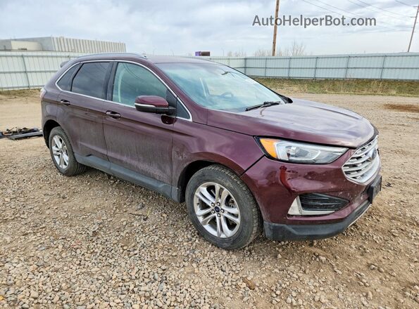 2FMPK4J98LBA69840 2020 FORD EDGE Purple 
