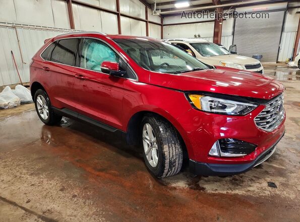 2FMPK4J98LBB09883 2020 FORD EDGE Burgundy Передня права чверть