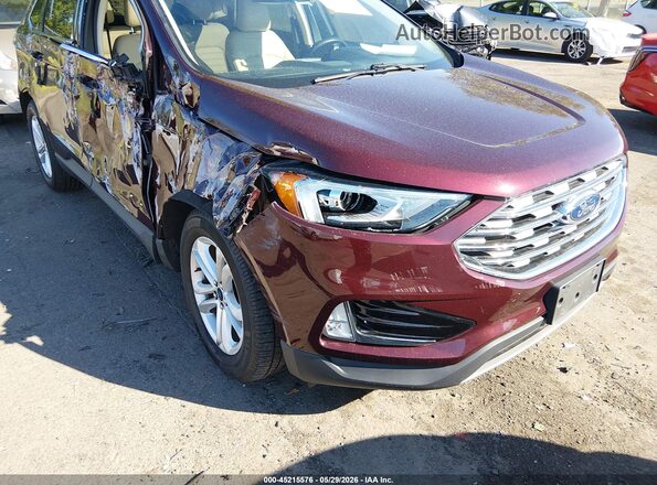 2FMPK4J98LBB57805 2020 FORD EDGE Burgundy Դիմացի տեսք