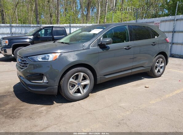 2FMPK4J98MBA02530 2021 FORD EDGE Gray წინა მარცხენა ხედი სამი მეოთხედიდან