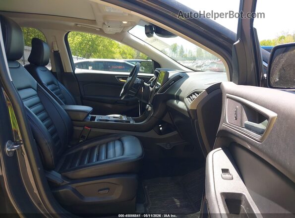 2FMPK4J98MBA02530 2021 FORD EDGE Gray წინა სალონის ხედი