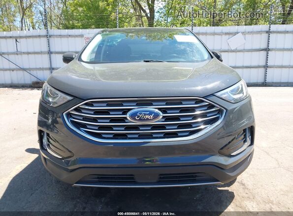 2FMPK4J98MBA02530 2021 FORD EDGE Gray ხელსაწყოთა პანელის ხედი