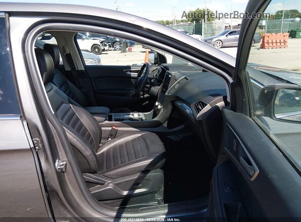 2FMPK4J98MBA39075 2021 FORD EDGE Silver Սալոնի դիմացի տեսք