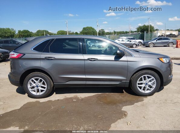 2FMPK4J98MBA39075 2021 FORD EDGE Silver Սալոնի հետևի տեսք