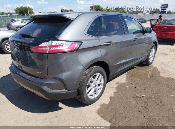 2FMPK4J98MBA39075 2021 FORD EDGE Silver Հետևի աջ