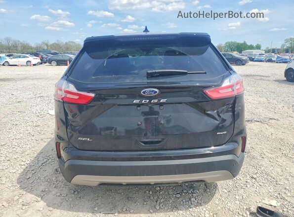 2FMPK4J98PBA12866 2023 FORD EDGE Black Rear view