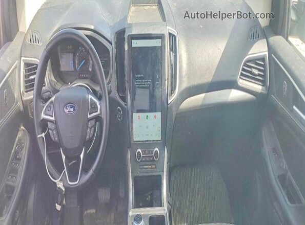 2FMPK4J98PBA12866 2023 FORD EDGE Black Dashboard view