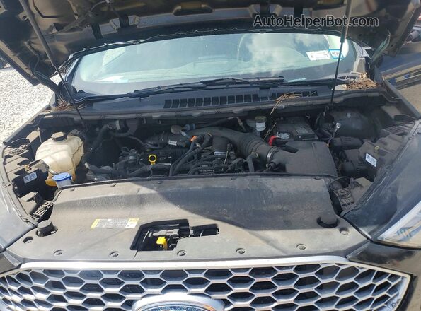 2FMPK4J98PBA12866 2023 FORD EDGE Black Engine compartment view