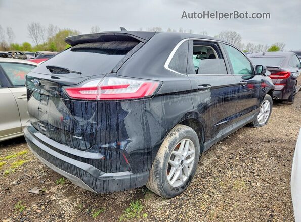 2FMPK4J98RBA71175 2024 FORD EDGE Black Հետևի աջ
