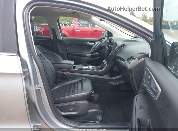 2FMPK4J98RBA77574 2024 FORD EDGE Gray Widok wnętrza z przodu