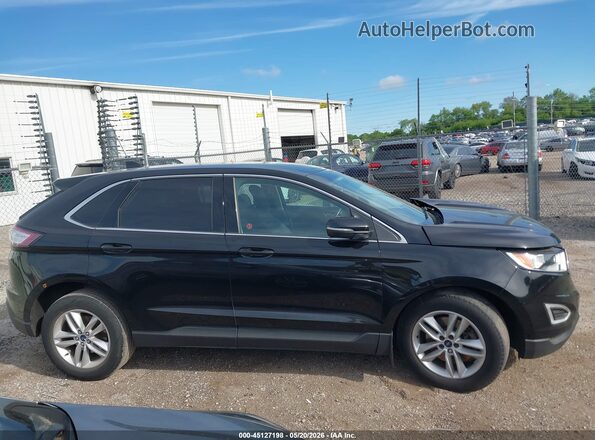 2FMPK4J99GBB63277 2016 FORD EDGE Black Rear interior view