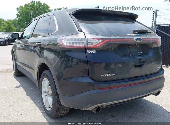 2FMPK4J99GBC16995 2016 FORD EDGE Black Հետևի ձախ