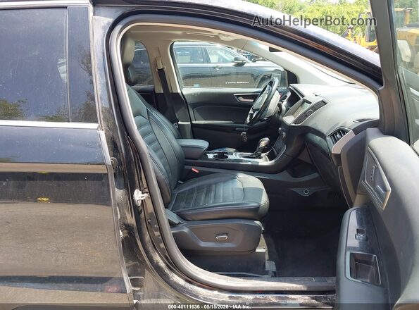 2FMPK4J99GBC16995 2016 FORD EDGE Black Սալոնի դիմացի տեսք