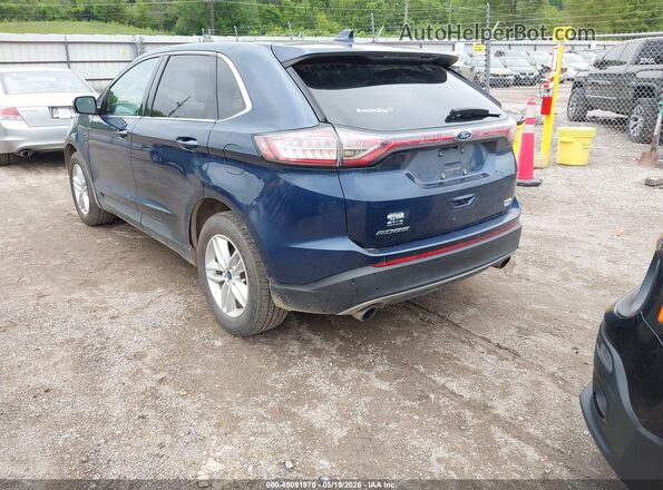 2FMPK4J99HBC02435 2017 FORD EDGE Blue Rear left