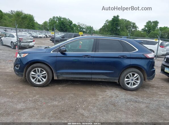 2FMPK4J99HBC02435 2017 FORD EDGE Blue 360 interior view