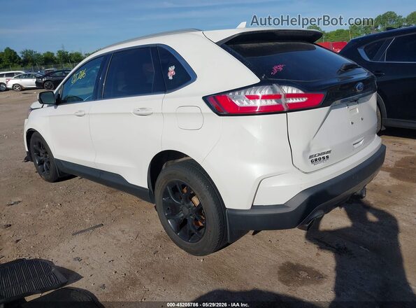 2FMPK4J99LBA52089 2020 FORD EDGE White Trasero izquierdo