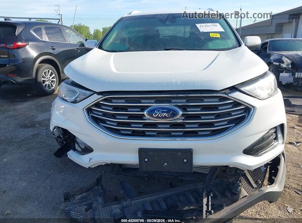 2FMPK4J99LBA52089 2020 FORD EDGE White Vista interior trasera