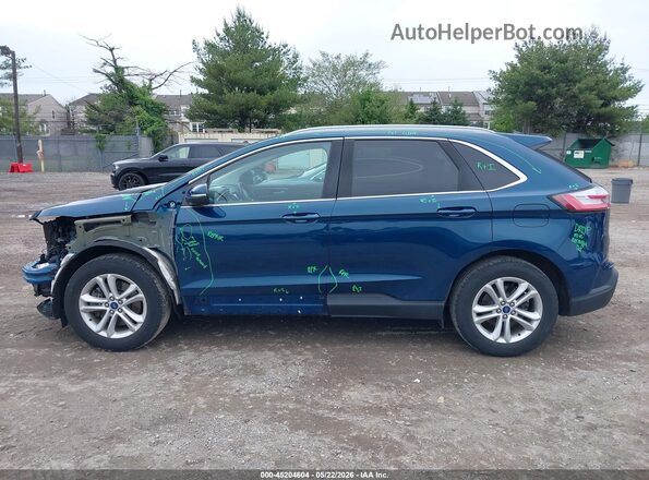 2FMPK4J99LBB46053 2020 FORD EDGE Blue სალონის 360-გრადუსიანი ხედი