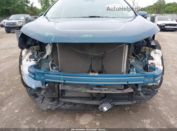 2FMPK4J99LBB46053 2020 FORD EDGE Blue წინა ხედი