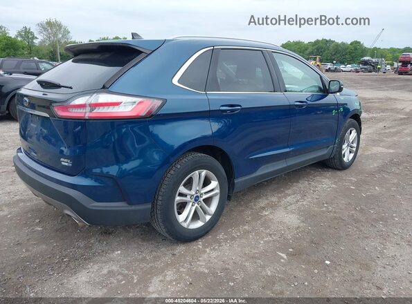 2FMPK4J99LBB46053 2020 FORD EDGE Blue უკანა მარჯვენა