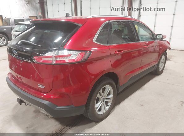 2FMPK4J99LBB63032 2020 FORD EDGE Maroon 