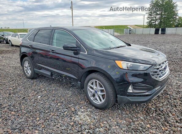 2FMPK4J99NBA77769 2022 FORD EDGE Black Przód prawy