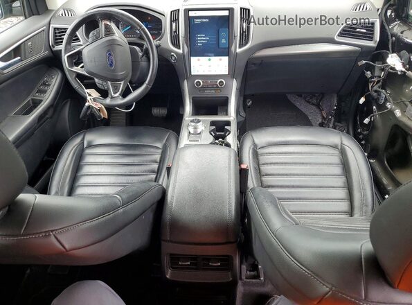 2FMPK4J99NBA77769 2022 FORD EDGE Black Widok deski rozdzielczej