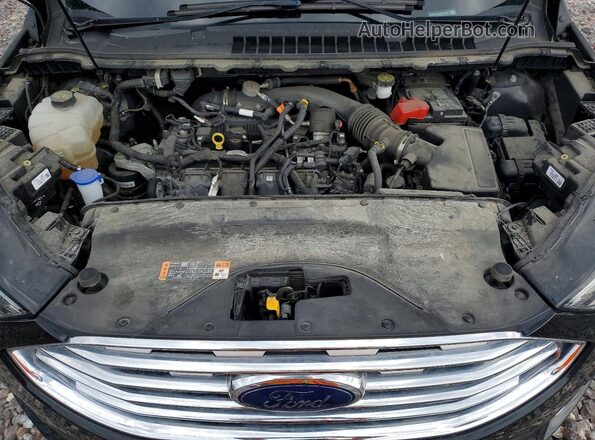 2FMPK4J99NBA77769 2022 FORD EDGE Black Widok wnętrza z tyłu