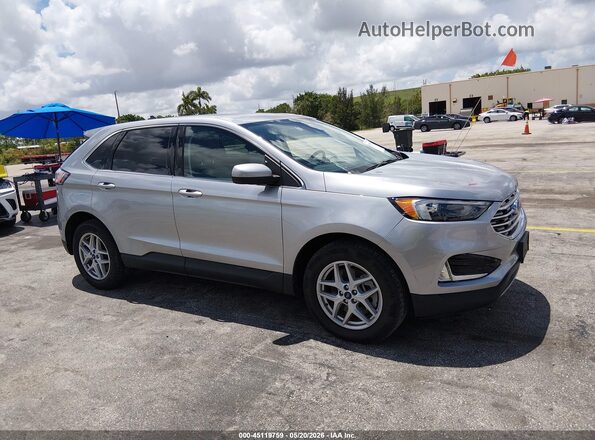 2FMPK4J99NBA94264 2022 FORD EDGE Серебряный Вид задней части салона