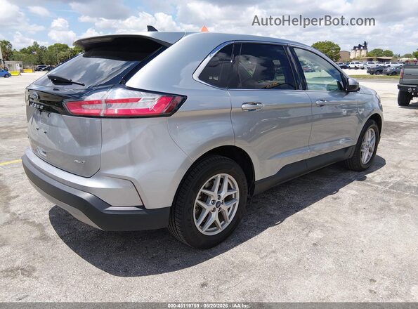 2FMPK4J99NBA94264 2022 FORD EDGE Серебряный Задняя правая четверть