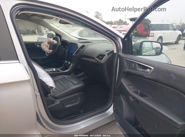 2FMPK4J99PBA51434 2023 FORD EDGE Silver Vista interior delantera