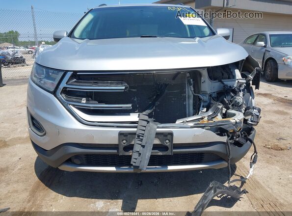 2FMPK4J9XHBC25349 2017 FORD EDGE Gray Вид задньої частини салону