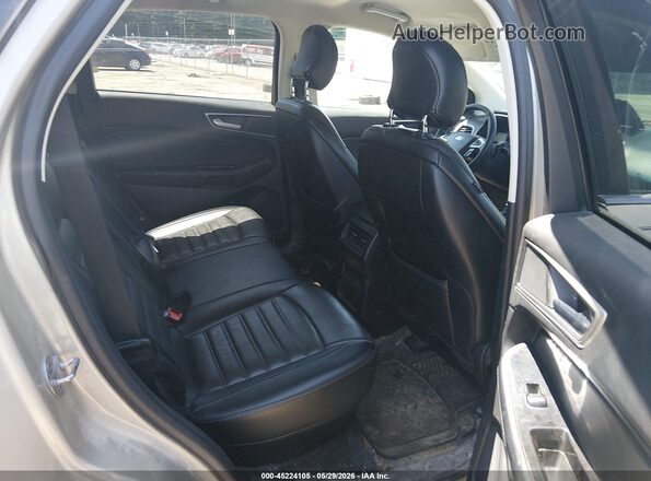 2FMPK4J9XJBC54758 2018 FORD EDGE Gold Vista de la etiqueta del VIN