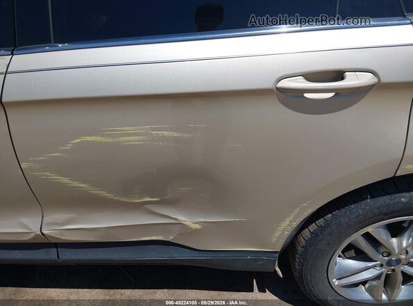 2FMPK4J9XJBC54758 2018 FORD EDGE Gold Vista frontal