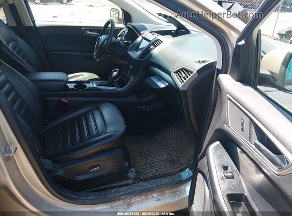 2FMPK4J9XJBC54758 2018 FORD EDGE Gold Vista interior delantera