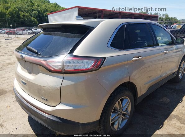2FMPK4J9XJBC54758 2018 FORD EDGE Gold Trasero derecho