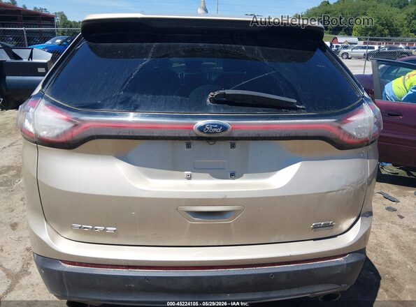 2FMPK4J9XJBC54758 2018 FORD EDGE Gold 