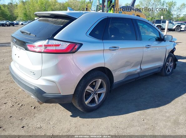 2FMPK4J9XKBB33567 2019 FORD EDGE Gray Trasero derecho
