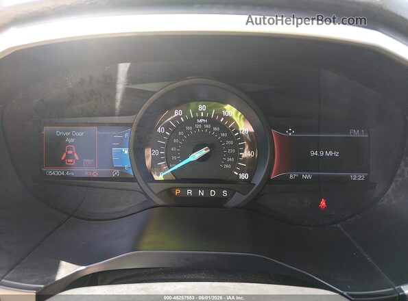 2FMPK4J9XLBA08781 2020 FORD EDGE Black Вид задніх сидінь