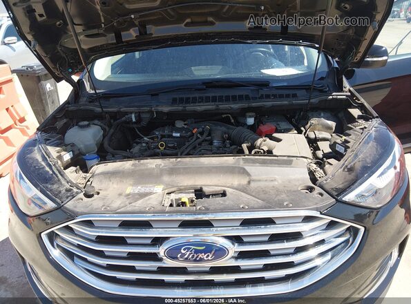 2FMPK4J9XLBA08781 2020 FORD EDGE Black Вид ззаду
