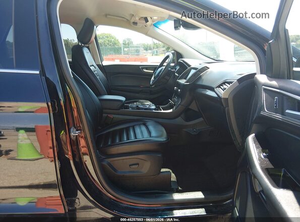 2FMPK4J9XLBA08781 2020 FORD EDGE Black Вид салону спереду