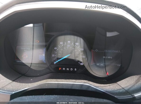 2FMPK4J9XLBA12054 2020 FORD EDGE Silver Հետևի նստատեղերի տեսք